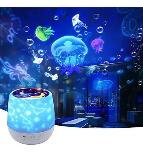 DreamGlow™ Ocean Projector – Whale, Jellyfish & Butterfly Night Light