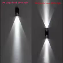 LED-Wandleuchte für den Innenbereich, 3 W, 6 W, Aluminiumbeleuchtung, Schlafzimmer, Wohnzimmer, Dekoration, Flur, Bar, KTV-Lampe, Flur-Wandleuchte, A85-265 V