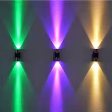 LED-Wandleuchte für den Innenbereich, 3 W, 6 W, Aluminiumbeleuchtung, Schlafzimmer, Wohnzimmer, Dekoration, Flur, Bar, KTV-Lampe, Flur-Wandleuchte, A85-265 V