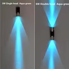 LED-Wandleuchte für den Innenbereich, 3 W, 6 W, Aluminiumbeleuchtung, Schlafzimmer, Wohnzimmer, Dekoration, Flur, Bar, KTV-Lampe, Flur-Wandleuchte, A85-265 V