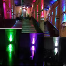 LED-Wandleuchte für den Innenbereich, 3 W, 6 W, Aluminiumbeleuchtung, Schlafzimmer, Wohnzimmer, Dekoration, Flur, Bar, KTV-Lampe, Flur-Wandleuchte, A85-265 V