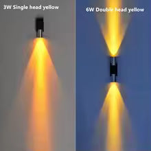 LED-Wandleuchte für den Innenbereich, 3 W, 6 W, Aluminiumbeleuchtung, Schlafzimmer, Wohnzimmer, Dekoration, Flur, Bar, KTV-Lampe, Flur-Wandleuchte, A85-265 V